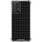 Black Grid Galaxy A52 5G Clear Case