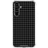 Black Grid Galaxy A54 5G Clear Case