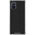 Black Grid Galaxy A71 5G Clear Case
