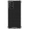 Black Grid Galaxy A72 5G Clear Case