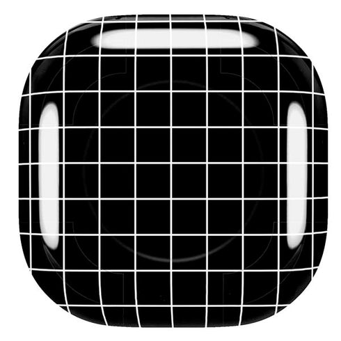 Black Grid Galaxy Buds Live Skin