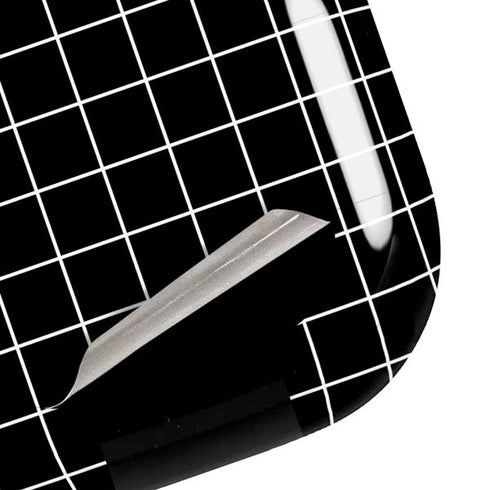 Black Grid Galaxy Buds Live Skin