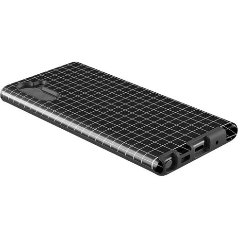 Black Grid Galaxy Note 10 Pro Case