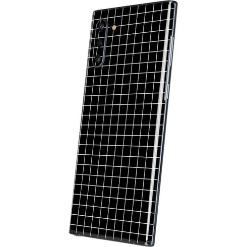 Black Grid Galaxy Note 10 Skin