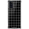 Black Grid Galaxy Note20 5G Clear Case