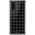 Black Grid Galaxy Note20 5G Clear Case
