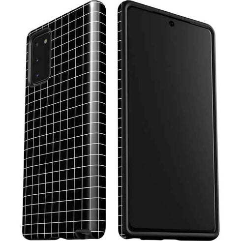Black Grid Galaxy Note20 5G Pro Case