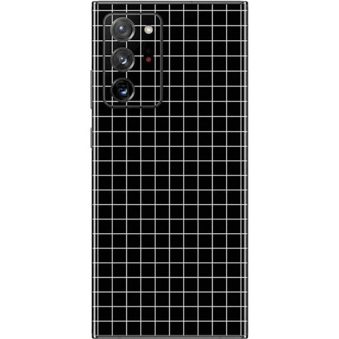 Black Grid Galaxy Note20 Ultra 5G Skin