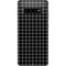 Black Grid Galaxy S10 Plus Skin