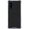 Black Grid Galaxy S20 FE Clear Case