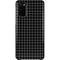 Black Grid Galaxy S20 Lite Case