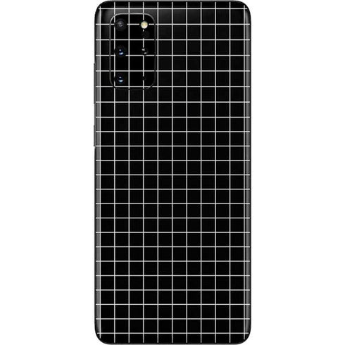 Black Grid Galaxy S20 Plus Skin