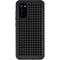 Black Grid Galaxy S20 Waterproof Case