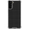 Black Grid Galaxy S21 Plus 5G Clear Case