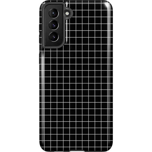 Black Grid Galaxy S21 Plus 5G Pro Case