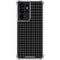Black Grid Galaxy S21 Ultra 5G Clear Case