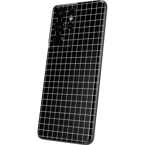 Black Grid Galaxy S21 Ultra 5G Skin