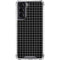 Black Grid Galaxy S22 Clear Case