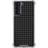 Black Grid Galaxy S22 Clear Case