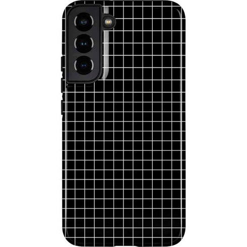 Black Grid Galaxy S22 Plus Pro Case