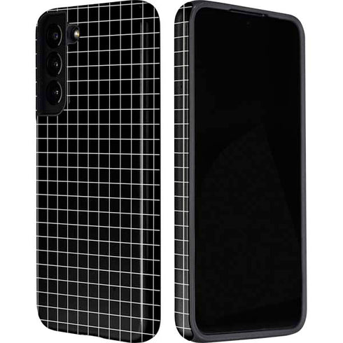 Black Grid Galaxy S22 Pro Case