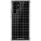 Black Grid Galaxy S22 Ultra Clear Case