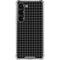 Black Grid Galaxy S23 Clear Case