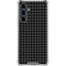 Black Grid Galaxy S23 FE Clear Case
