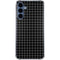 Black Grid Galaxy S24 Clear Case