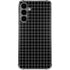 Black Grid Galaxy S24 Plus Clear Case