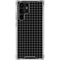 Black Grid Galaxy S24 Ultra Clear Case