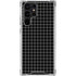 Black Grid Galaxy S24 Ultra Clear Case