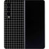 Black Grid Galaxy Z Fold4 5G Skin