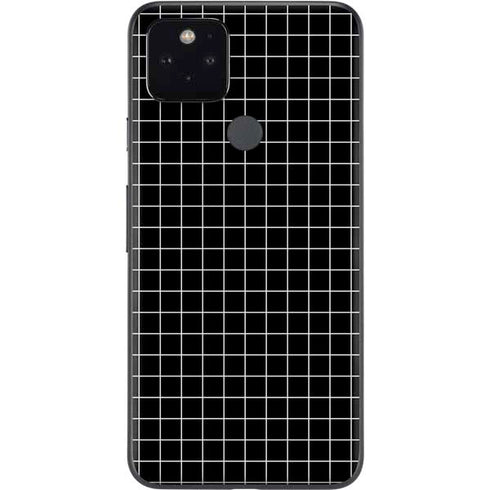 Black Grid Google Pixel 5 Skin