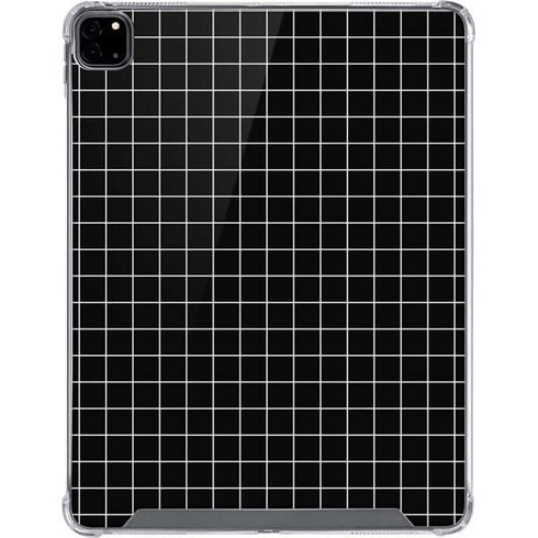Black Grid iPad Pro 12.9in (2020) Clear Case