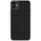 Black Grid iPhone 11 Clear Case