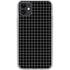 Black Grid iPhone 11 Clear Case