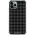 Black Grid iPhone 11 Pro Max Clear Case