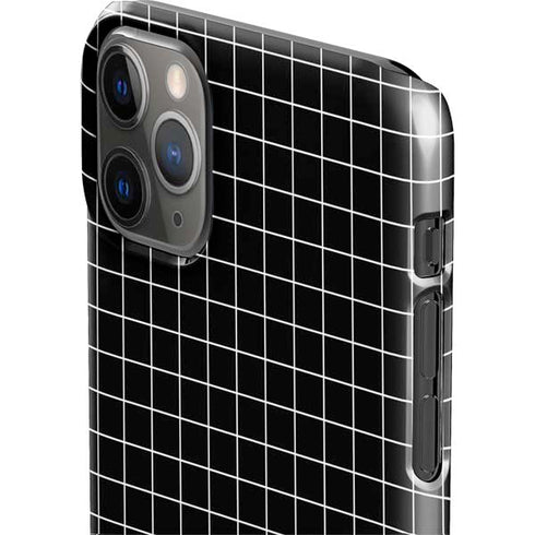 Black Grid iPhone 11 Pro Max Lite Case