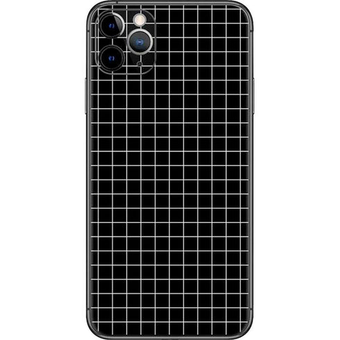 Black Grid iPhone 11 Pro Max Skin