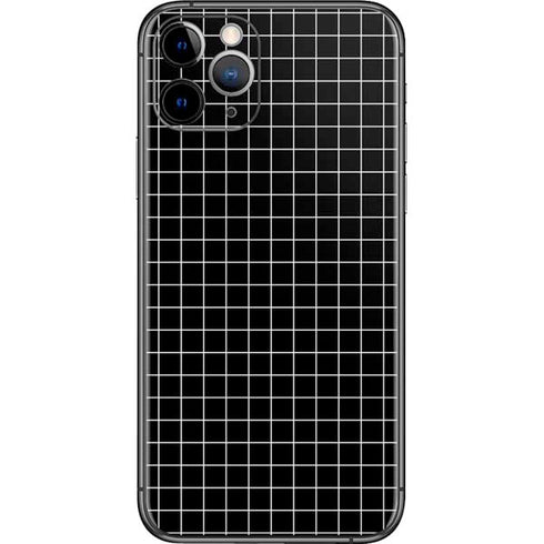 Black Grid iPhone 11 Pro Skin