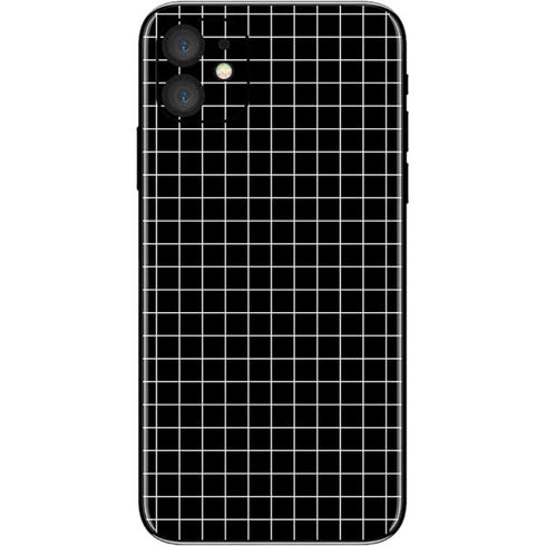 Black Grid iPhone 11 Skin