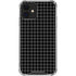 Black Grid iPhone 12 Mini Clear Case