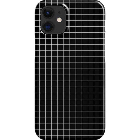 Black Grid iPhone 12 Mini Lite Case