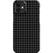 Black Grid iPhone 12 Mini Lite Case