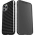 Black Grid iPhone 12 Pro Max Impact Case
