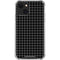Black Grid iPhone 13 Mini Clear Case