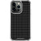 Black Grid iPhone 13 Pro Clear Case