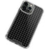 Black Grid iPhone 13 Pro Clear Case