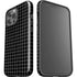 Black Grid iPhone 13 Pro Max Impact Case